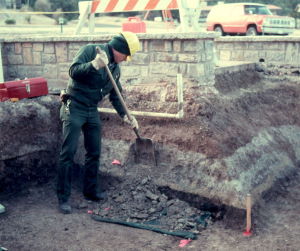 Photo of archeaologist Tom Alex