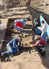 photo of excavations