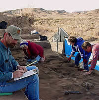 photo of Doug Wilkens taking notes