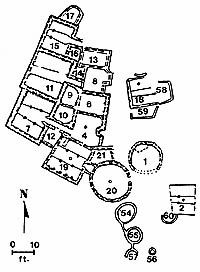 Composite map of Alibates Ruin 28.