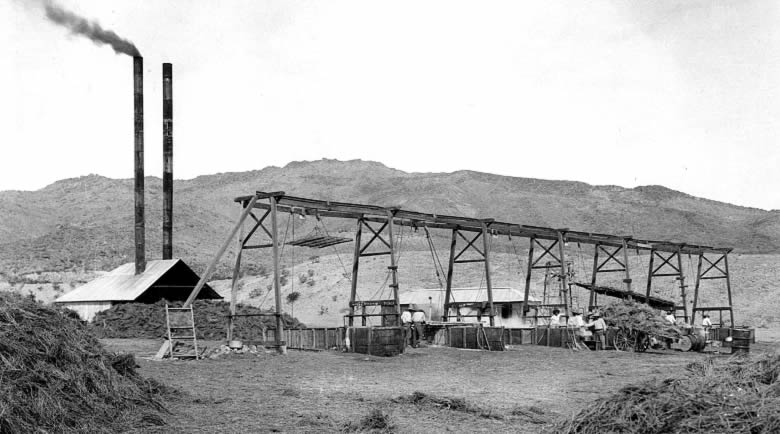 photo of Glenn Springs wax factory