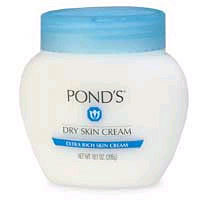 Photo of Pond's skin cream, one of many products composed of candelilla wax