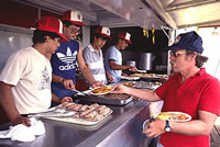 The food was most excellent, and these Job Corps chefs and trainees received many compliments.