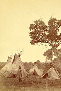 Comanche camp