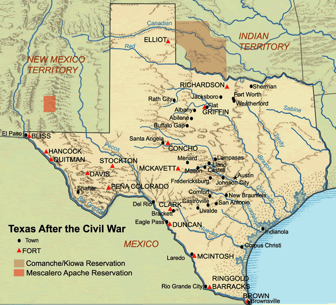 The Frontier Forts of Texas