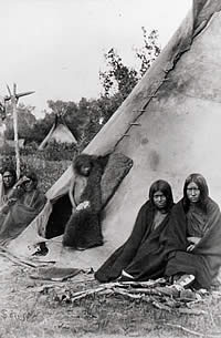 Kiowa camp
