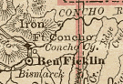 Map showing Ben Ficklin
