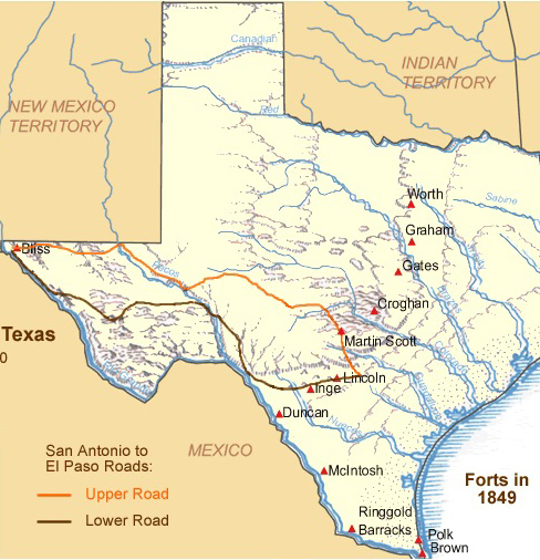 The Frontier Forts of Texas