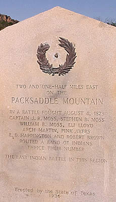 pack saddle marker