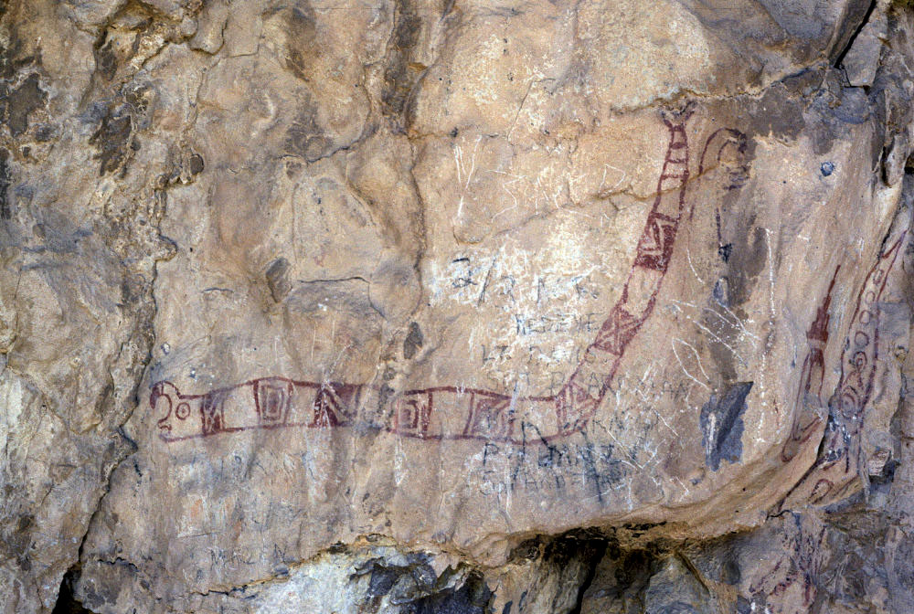 Painting of prehistoric peoples