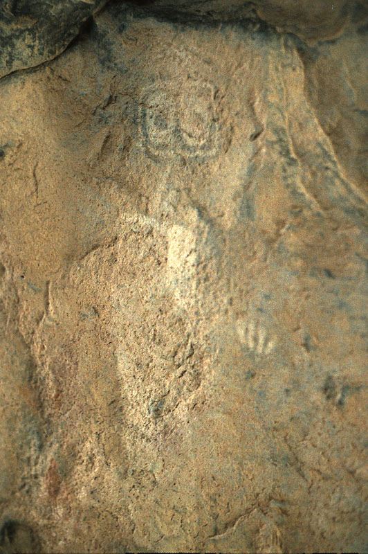 Painting of prehistoric peoples
