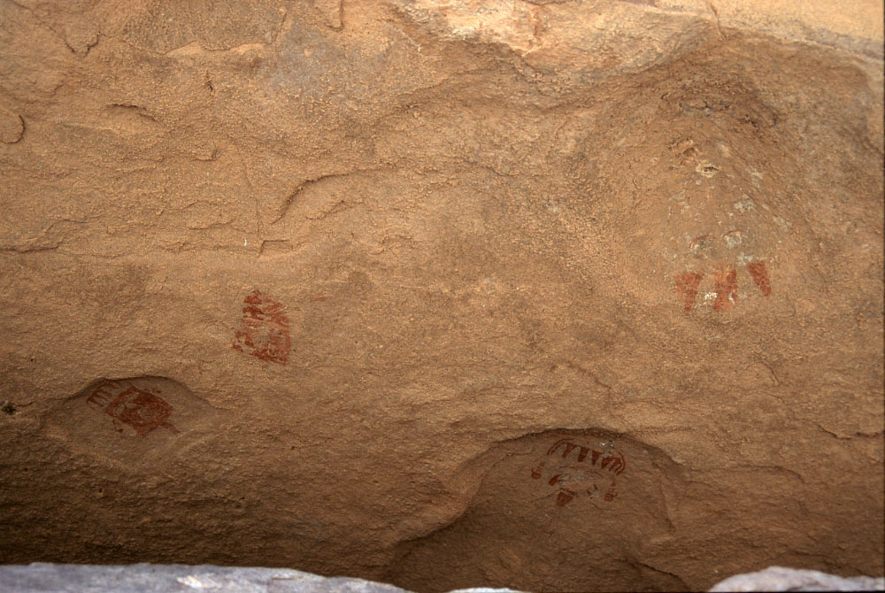 Painting of prehistoric peoples