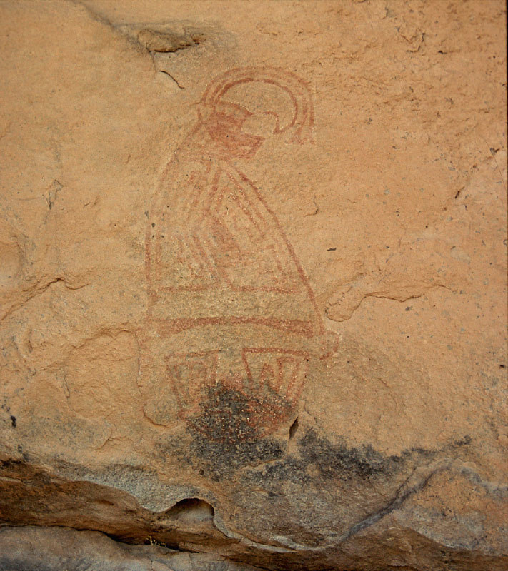 Painting of prehistoric peoples