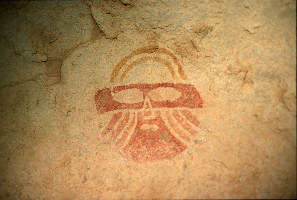 Painting of prehistoric peoples