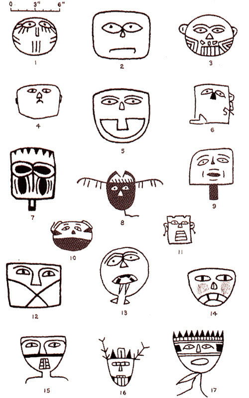 Painting of prehistoric peoples