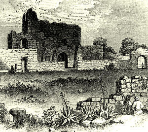 illustration of 1789 the Presidio de San Elizario 