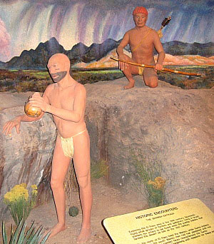 Artist’s depiction of native people of the Rio Grande.