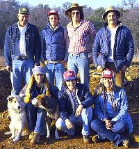 photo of archeological crew