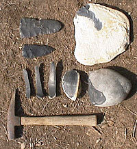 photo of black flint