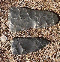 photo of black flint