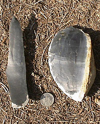photo of black flint