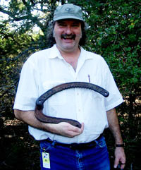 photo of TxDOT Environmental Affairs Division archeologist Jon Budd