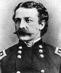Col. Nelson A. Miles, was the army's  field commander in the first battle of the Red River campaign.