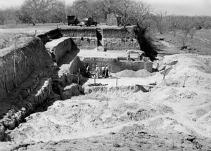photo of WPA excavations