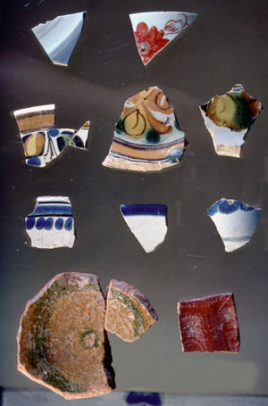 photo of ceramic sherds