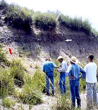 photo of area where Hank's House was discovered